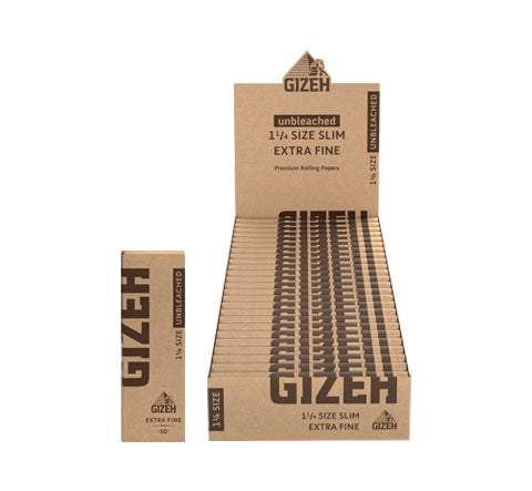 Papelillos Gizeh Unbleached 1 1/4