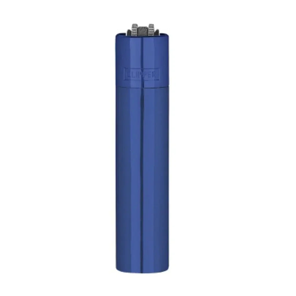 Encendedor Clipper Metalico Deep Blue