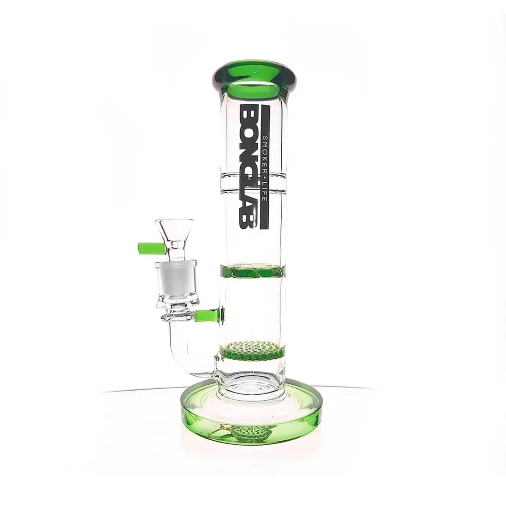 Bong Pocket Twister 26cm Green - Bonglab
