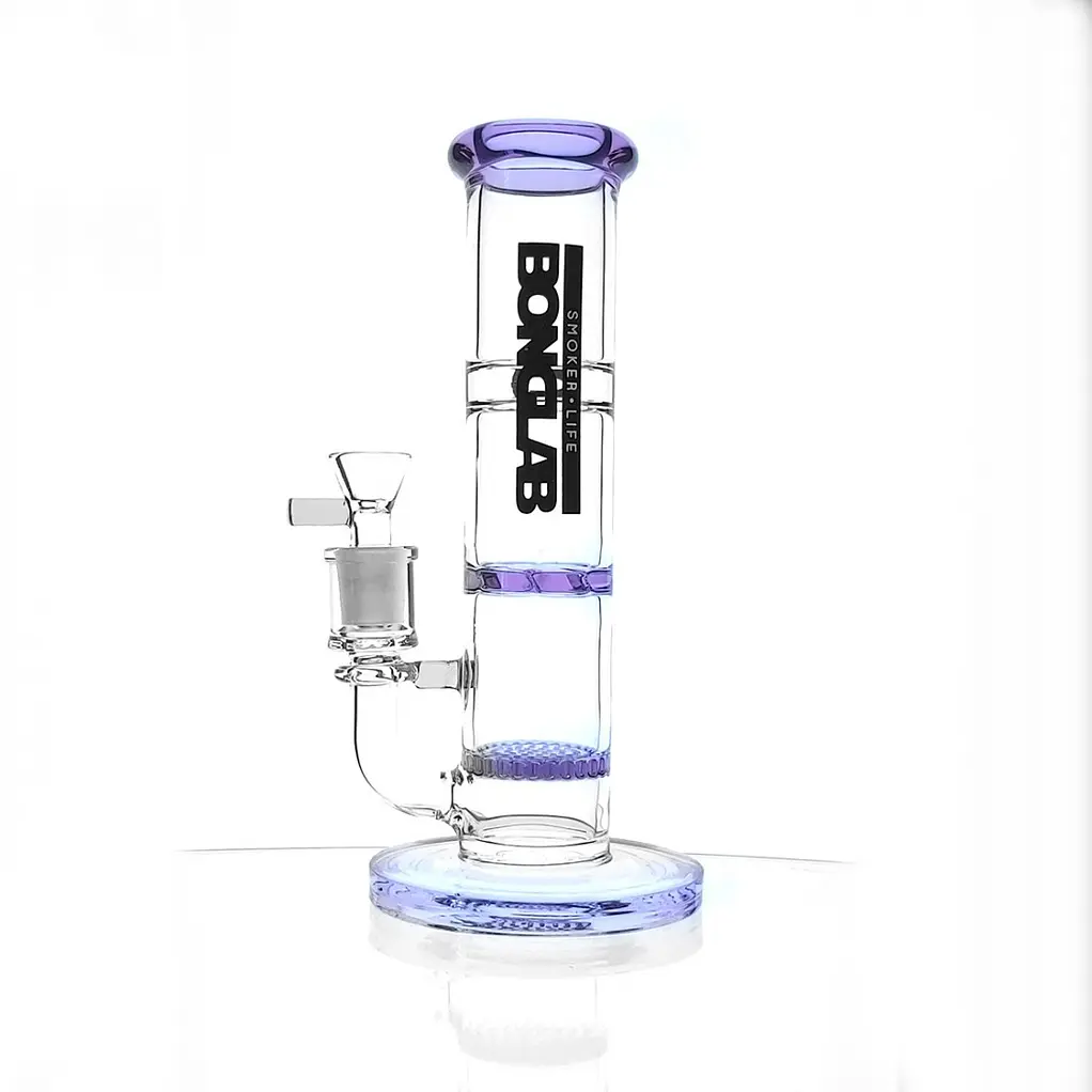 Bong Pocket Twister 26cm Purple - Bonglab