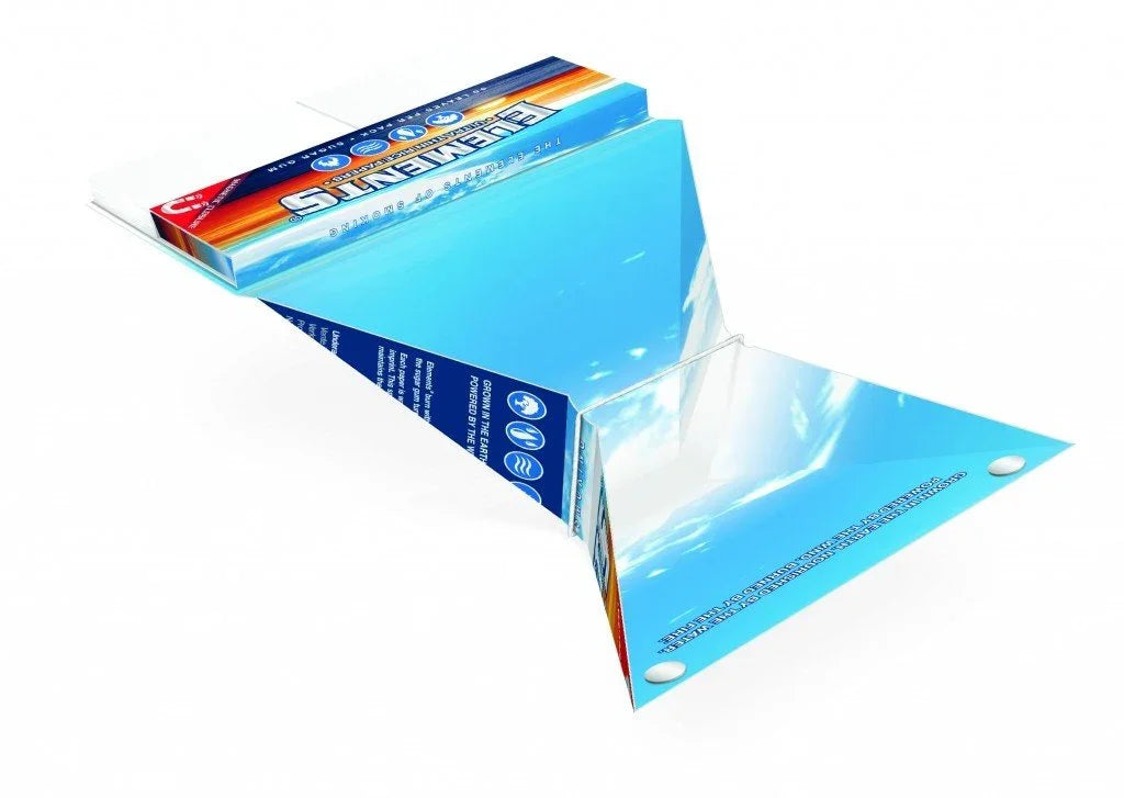 Papelillo Elements Aficionado 1 1/4 Con Bandeja y Filtros