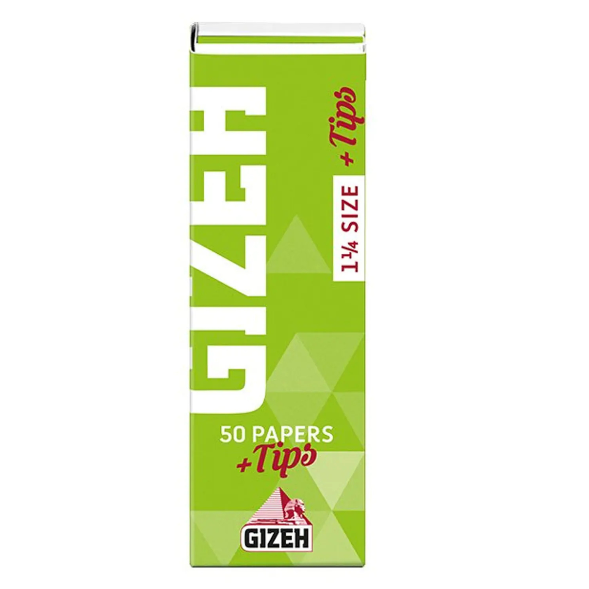Papelillos Gizeh Verde 1 1/4 + Tips