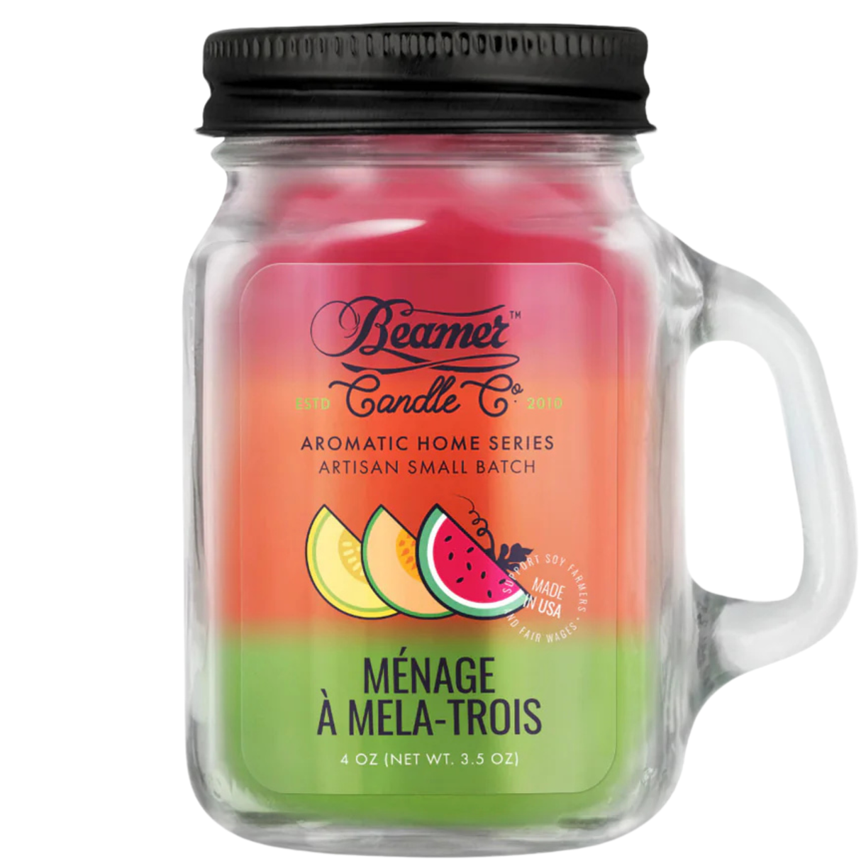 Vela Small Menage a Mela-Trois - Beamer Candle