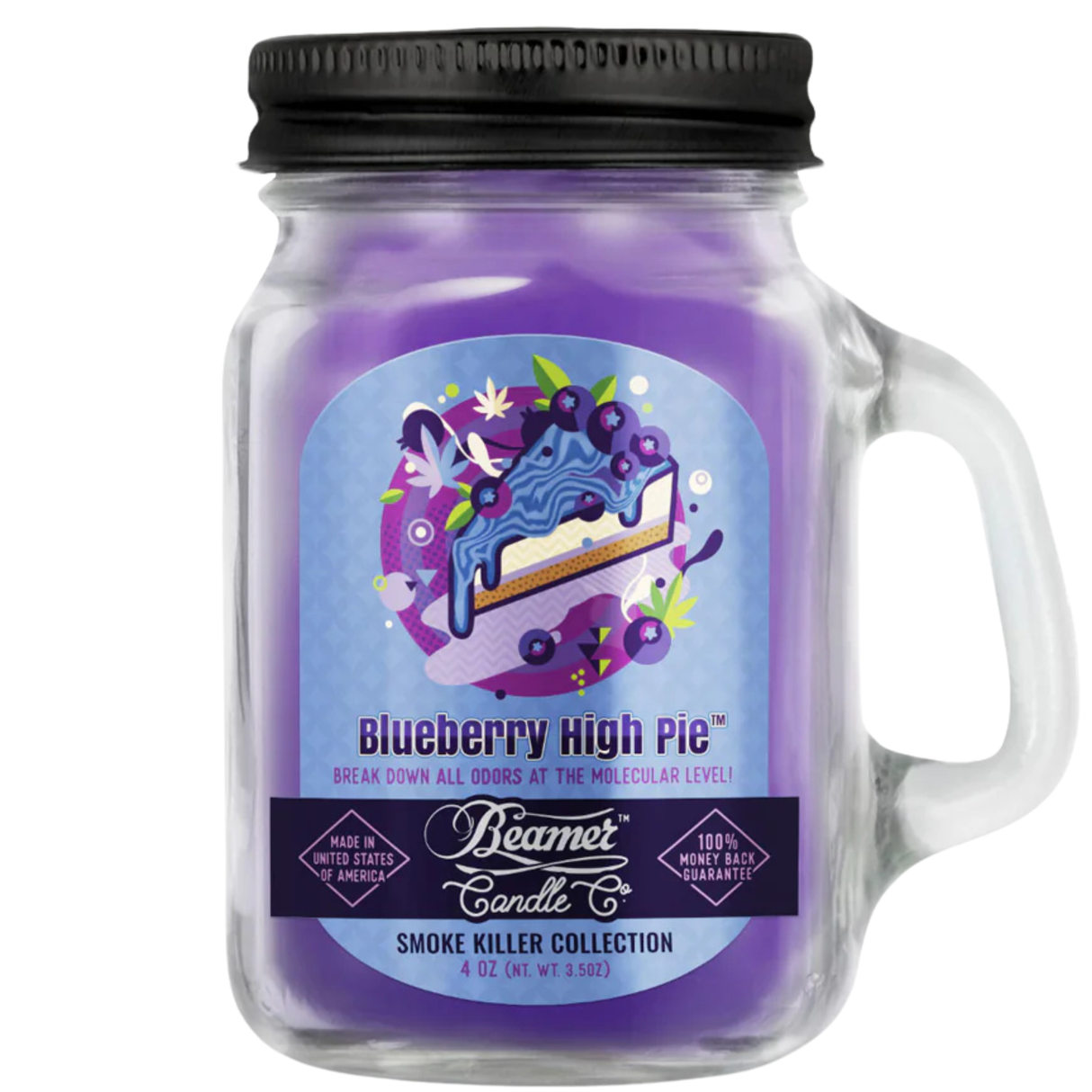 Vela Small Blueberry High Pie - Beamer Candle