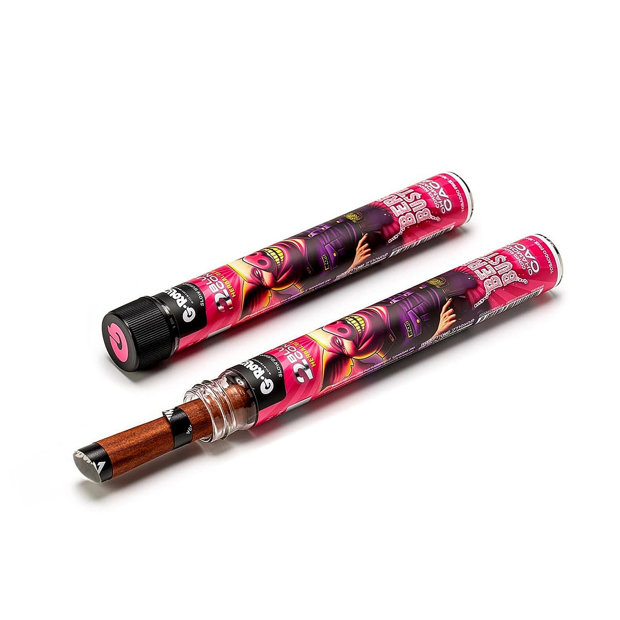 Tubo Cono Herbal Blunts x2 Berry Busted G-Rollz — vista secundaria