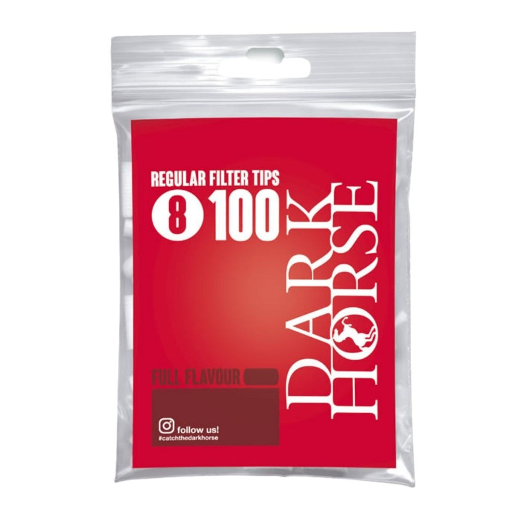 Filtros Dark Horse Regular 8mm 100u