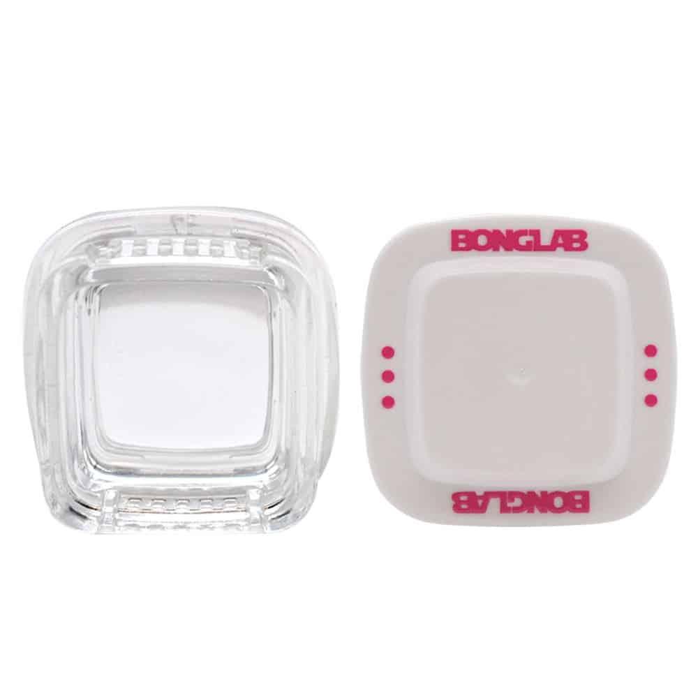 Contenedor Extractos Clear Tapa Blanca 4ML - Bonglab