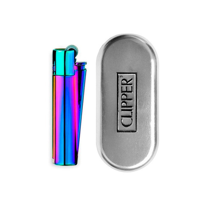 Encendedor Clipper Metalico Icy
