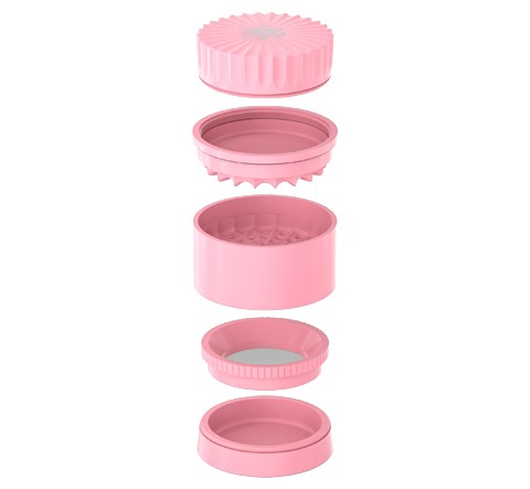 Moledor Ceramico 3.0 Rosado 5 Pcs Dream High