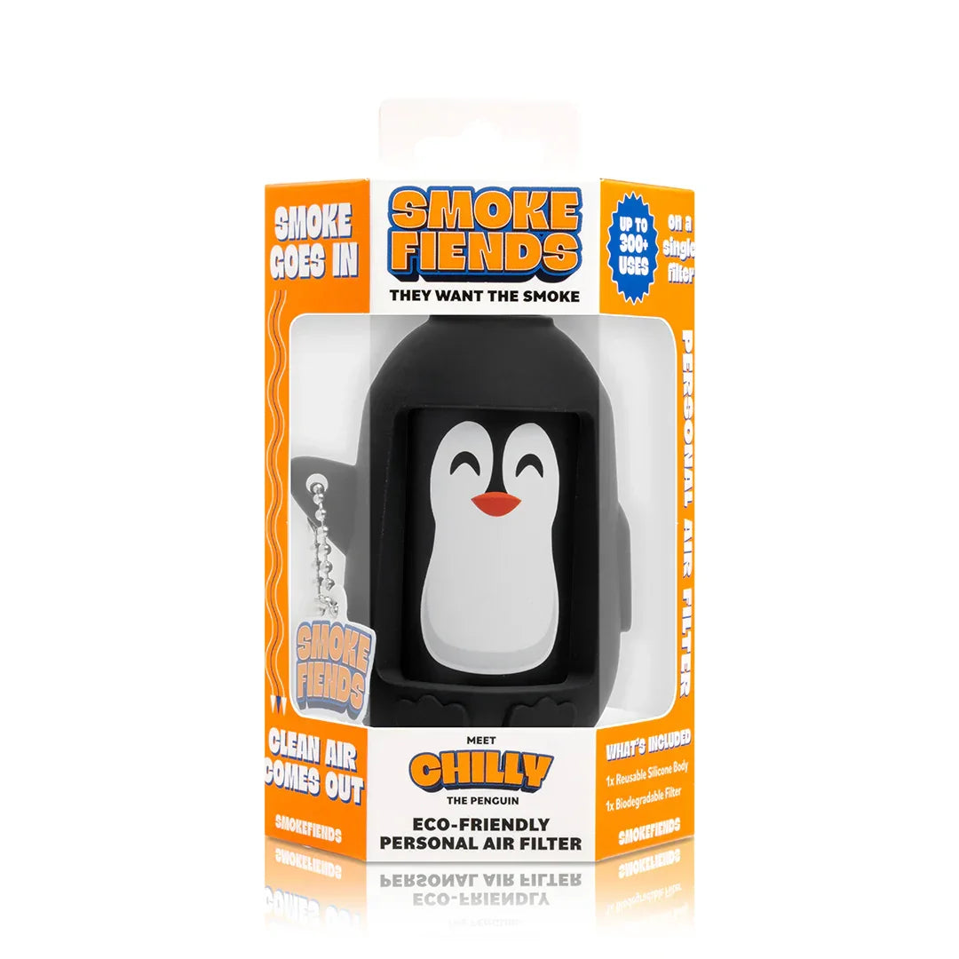 Filtro De Aire Personal Ecologico Chilly The Penguin - Smoke Fiends