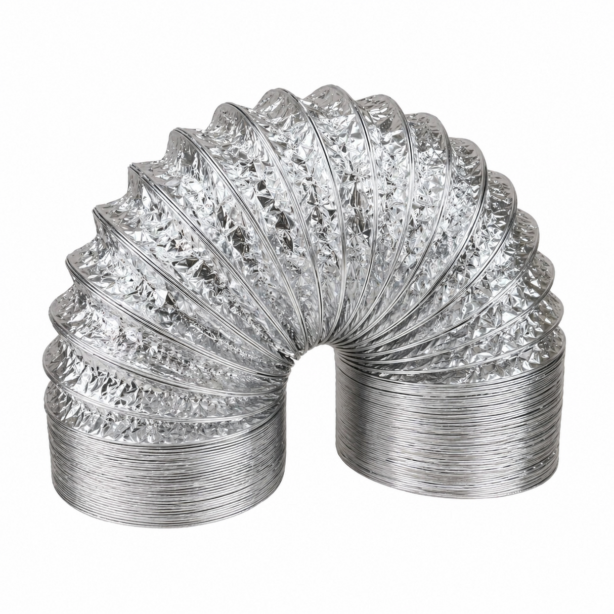 Tubo Aluminio Flexible 150mm x 5mt - Kasvi