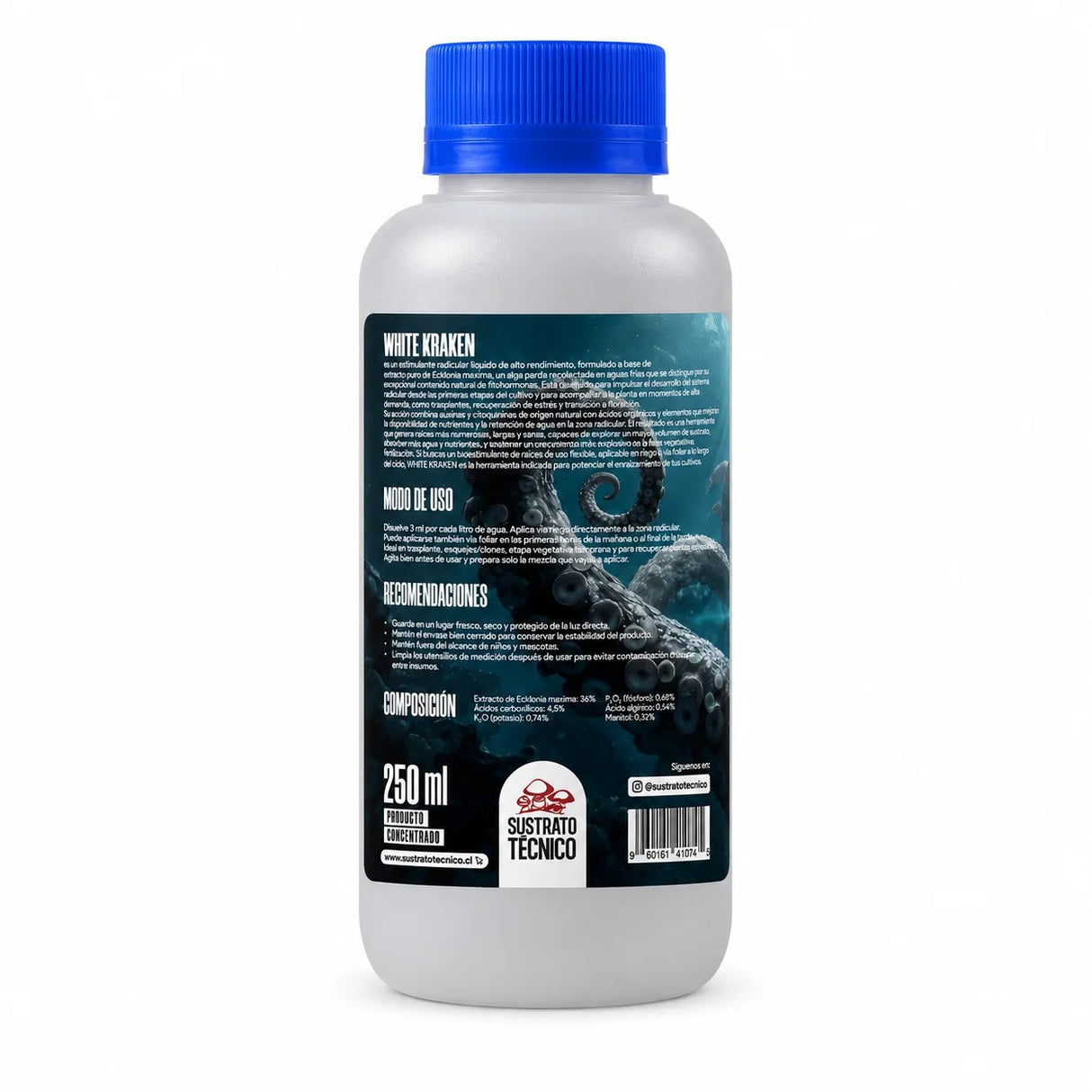 White Kraken 250ml - Sustrato Técnico
