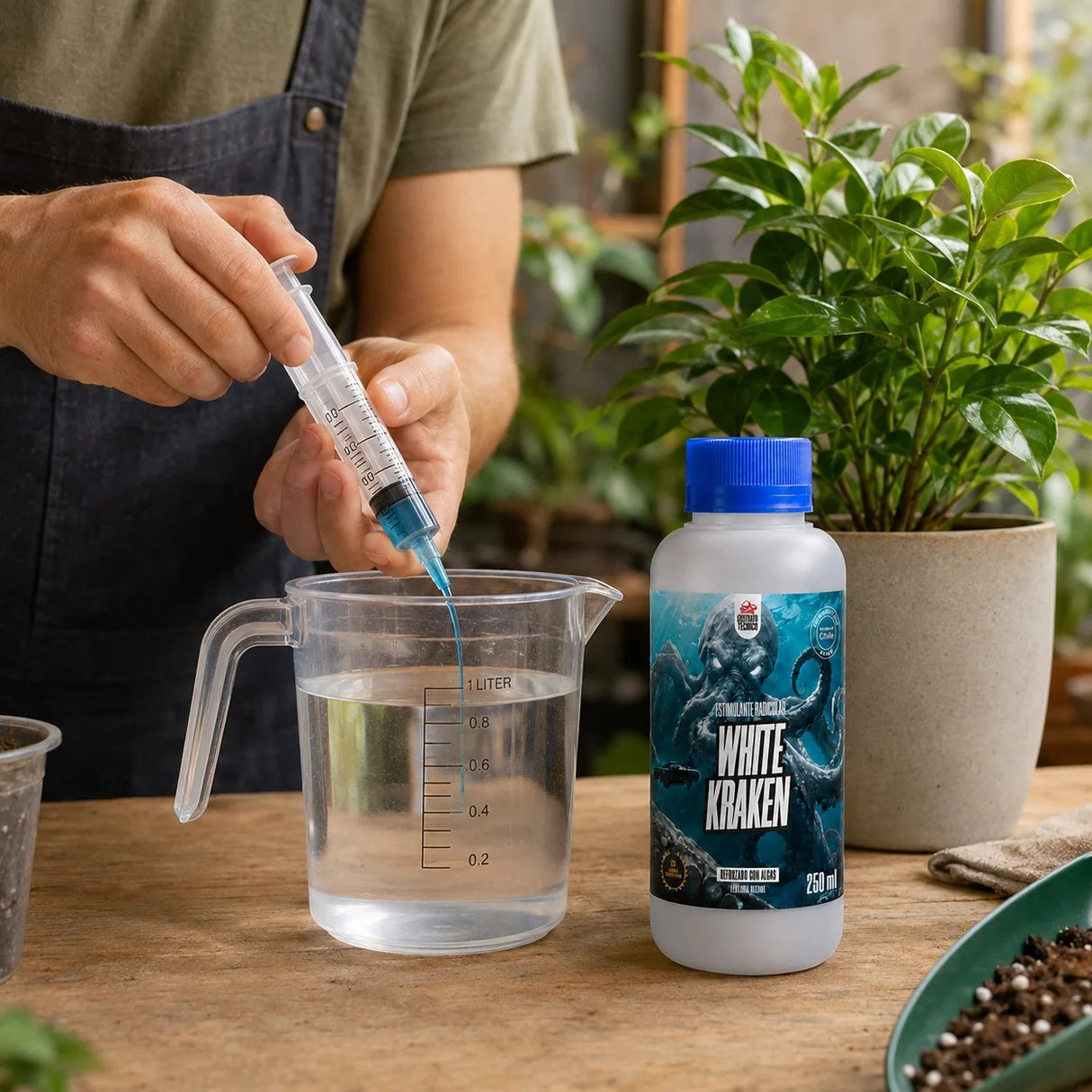White Kraken 250ml - Sustrato Técnico