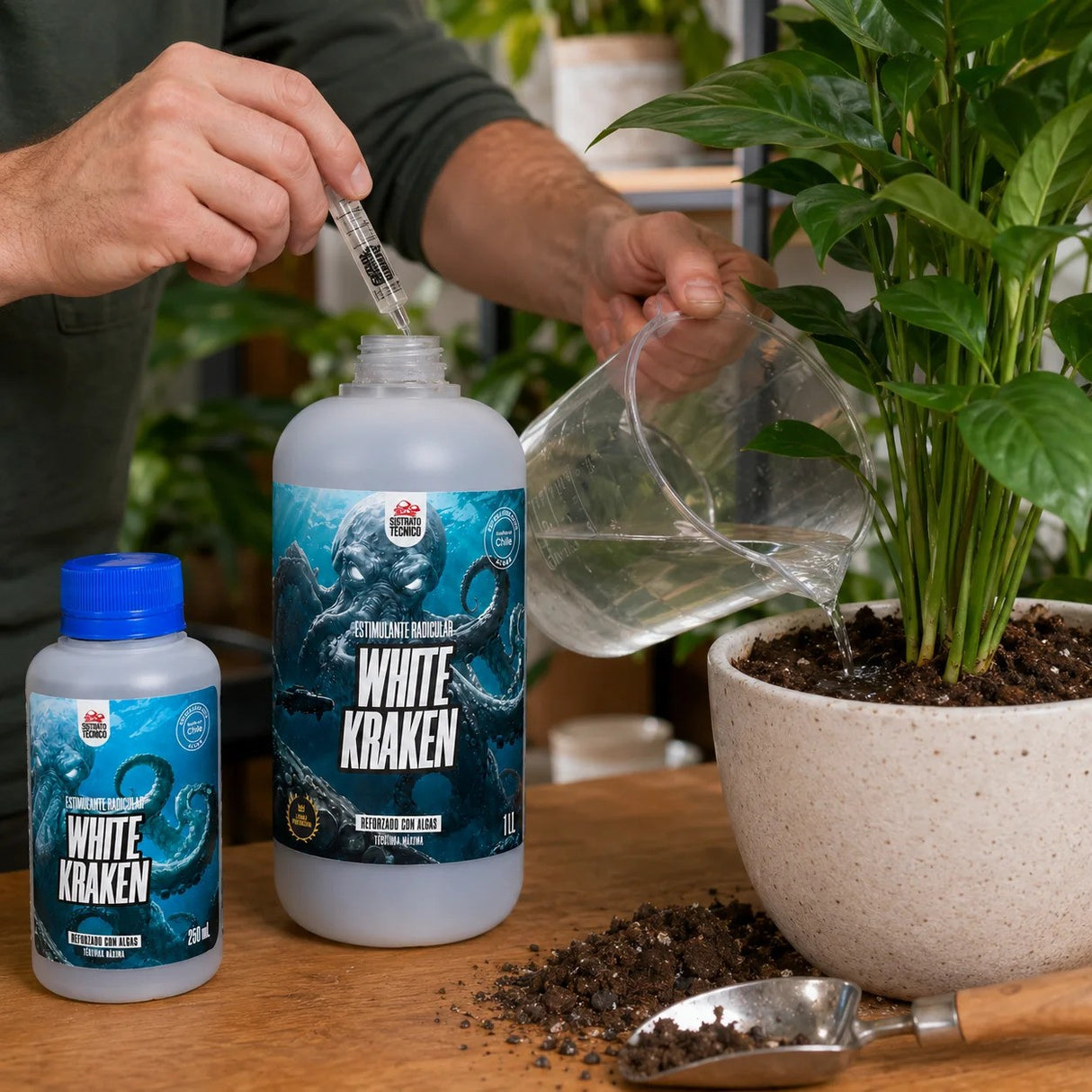White Kraken 250ml - Sustrato Técnico