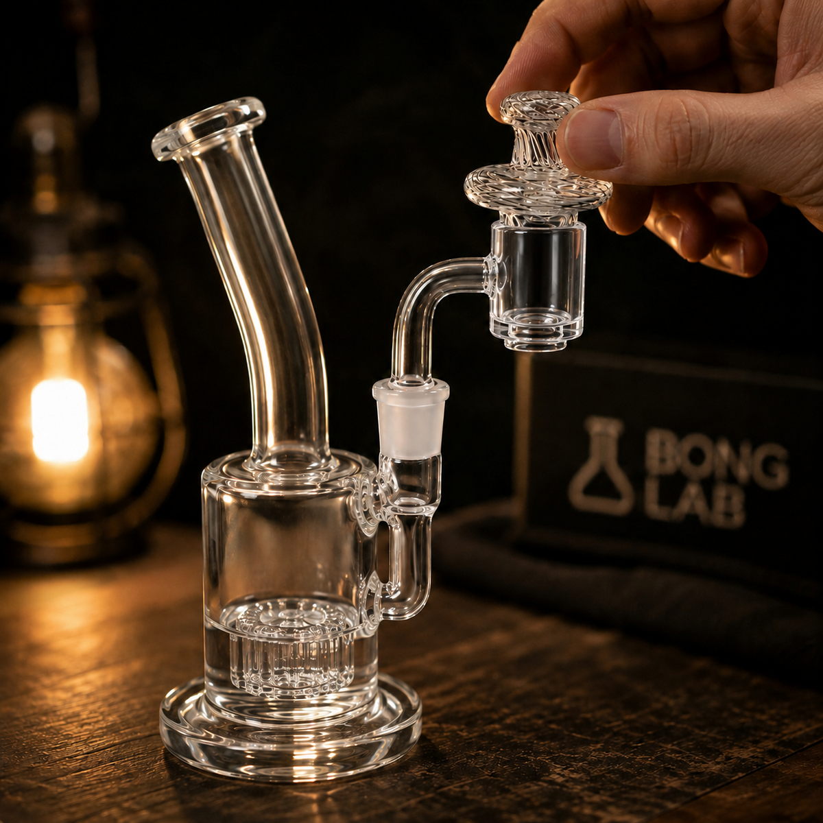 Carb Cap Streap Glass - BongLab