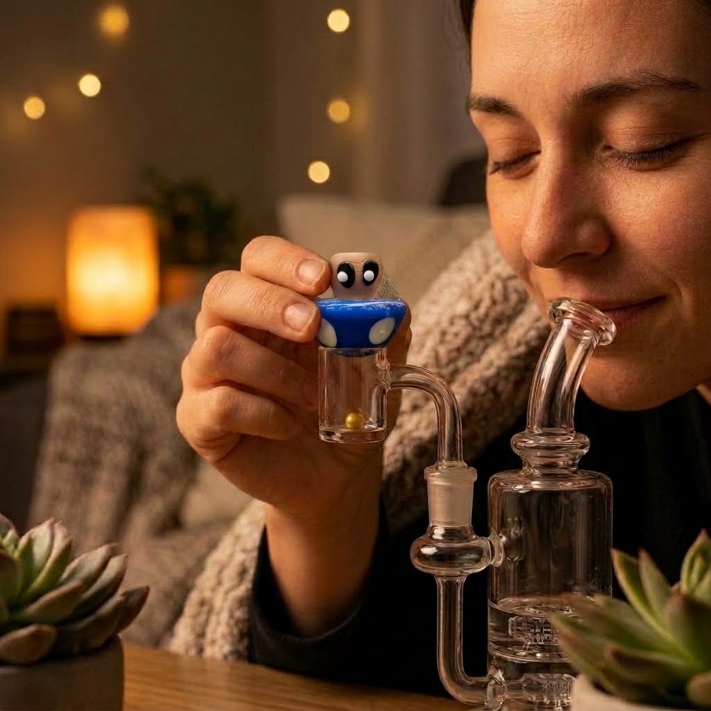 Carb Cap Fungi Collection Blue - BongLab