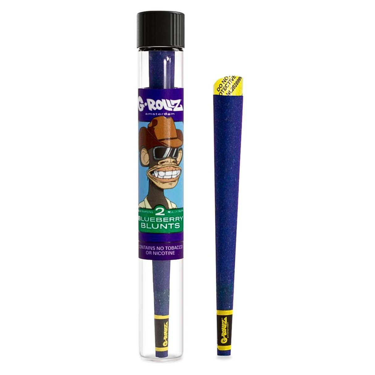 Tubo Cono Blunts x2 Blueberry Mono G-Rollz