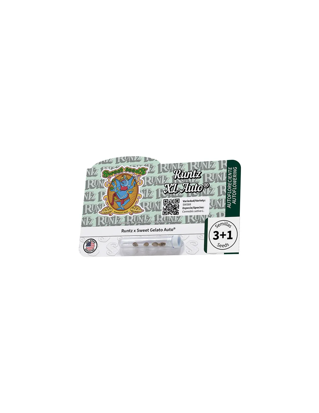 Runtz XL Auto 3+1 Semillas Sweet Seeds