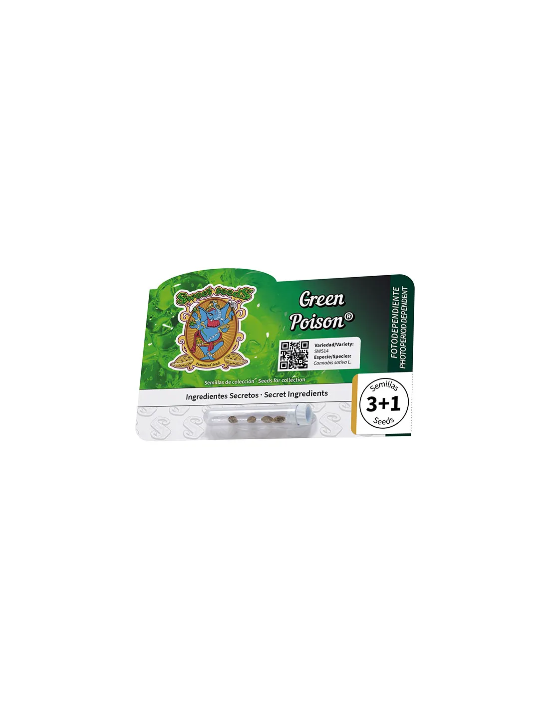 Green Poison 3+1 Semillas Sweet Seeds