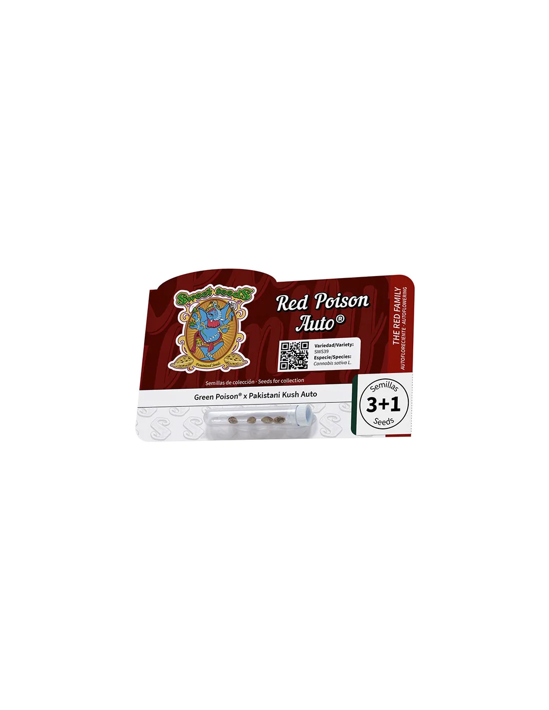 Red Poison Auto 3+1 Semillas Sweet Seeds