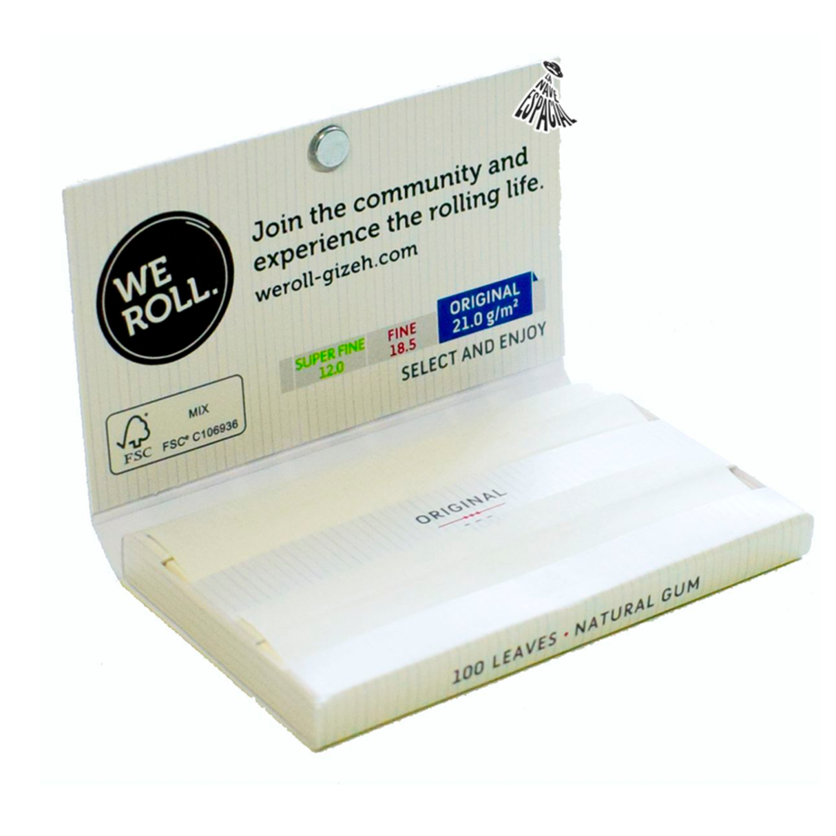 Papelillos Gizeh Azul Doble Magnet N°1