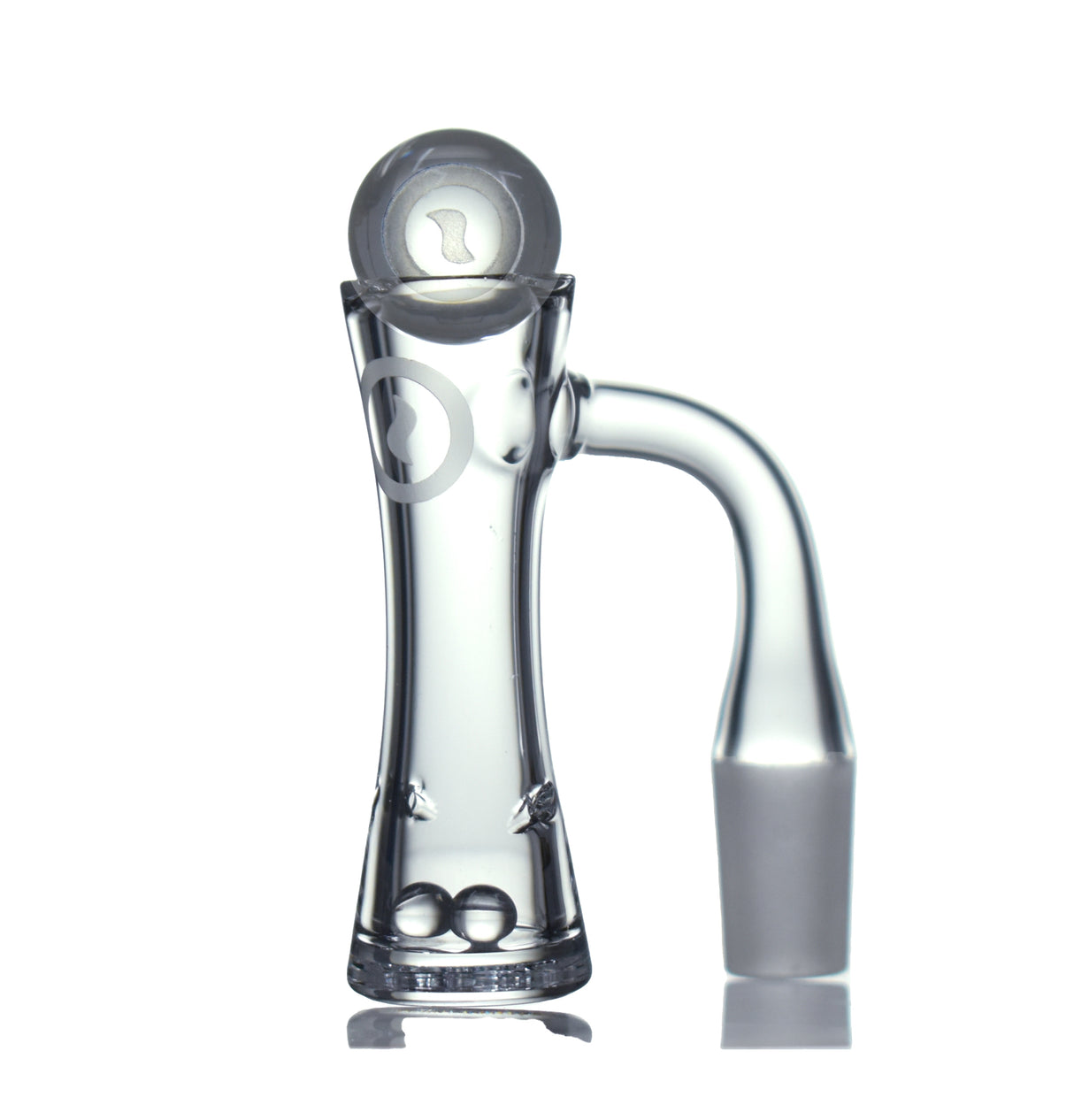 Banger Hourglass Set Full Weld 14 mm Calvoglass