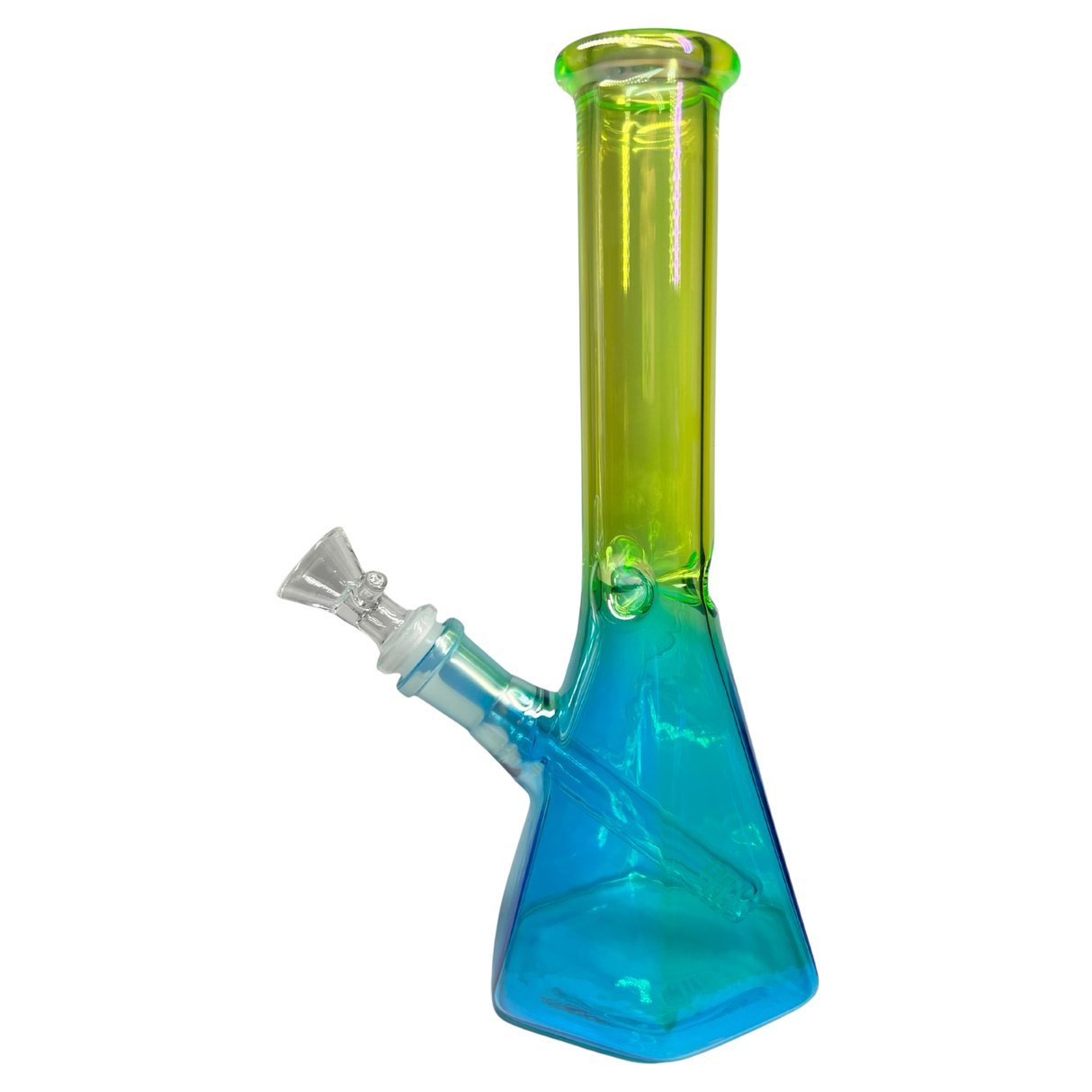 Bong Degrade Verde Azul 26cm