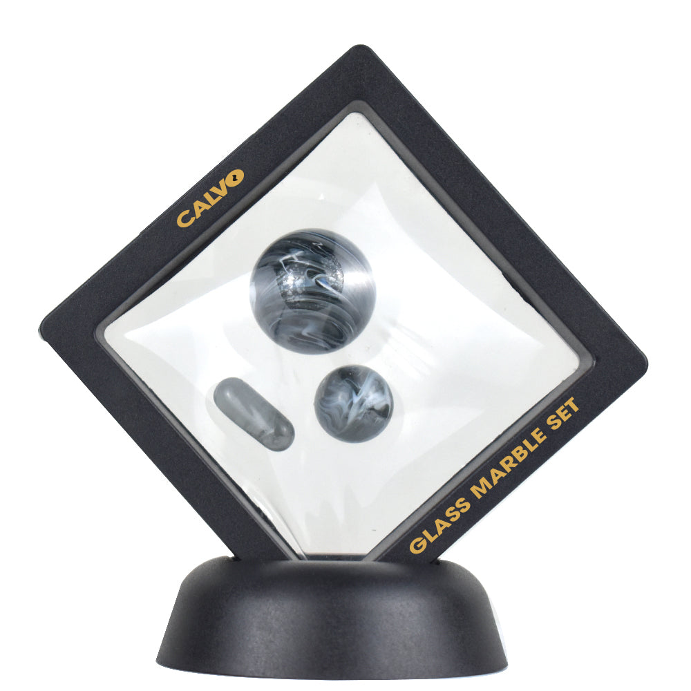 Marble Set Black Calvoglass