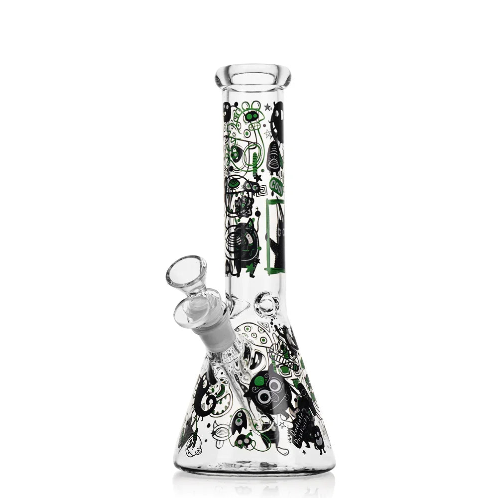 Bong Urban Beaker Green 25 cm