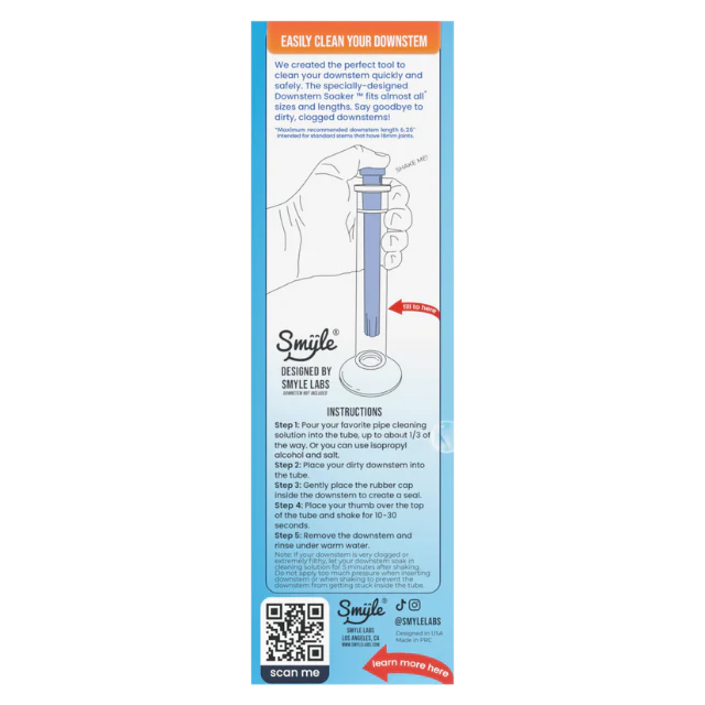 Limpiador Downstem Soaker - Smyle(TM) Labs