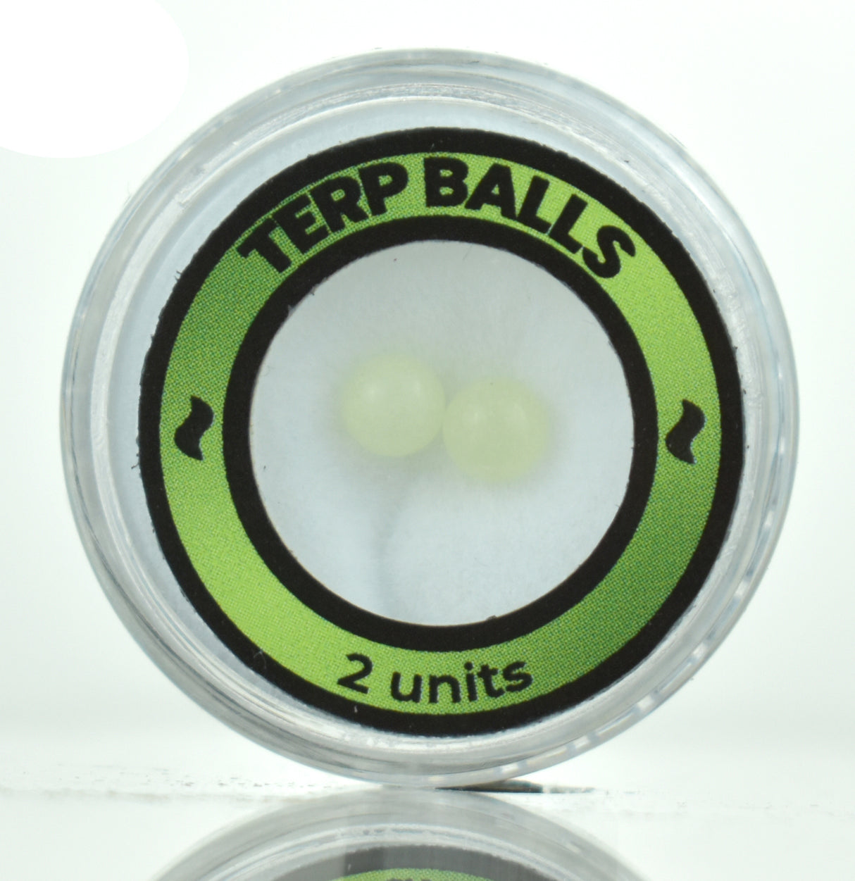 Luminous Terp Balls 4MM Green (Glow In Dark) Calvoglass