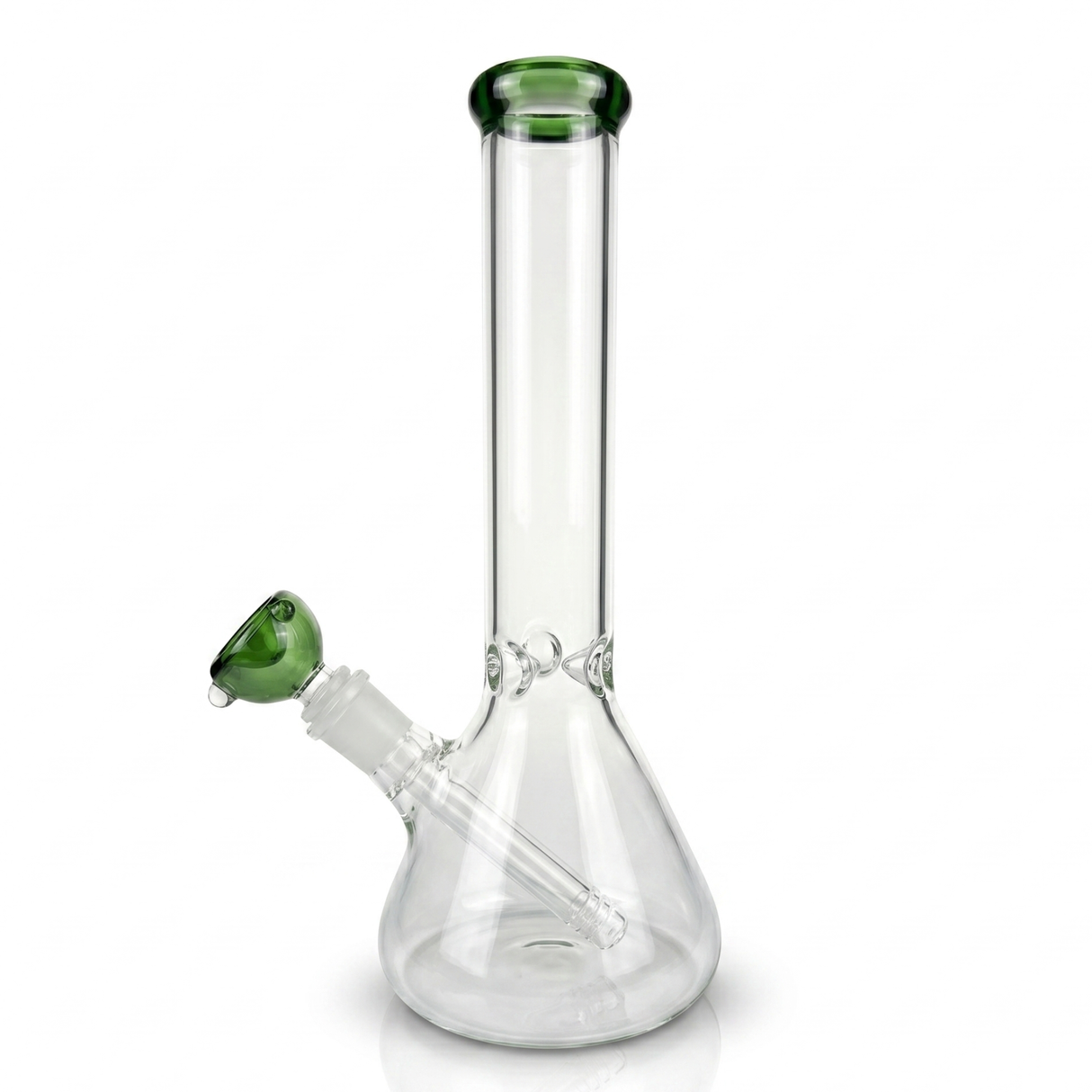 Bong Clasico Pyrex Green 25Cm