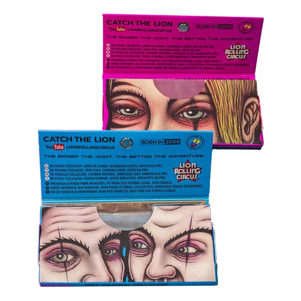 Papelillo 1 1/4 Celulosa - Lion Rolling Circus