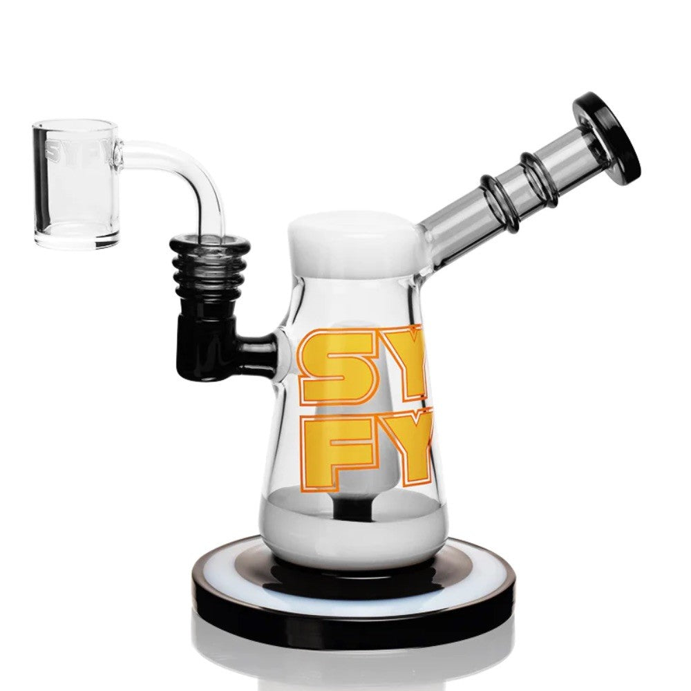 Bong Rig Con Banger Black 16Cm - SYFY
