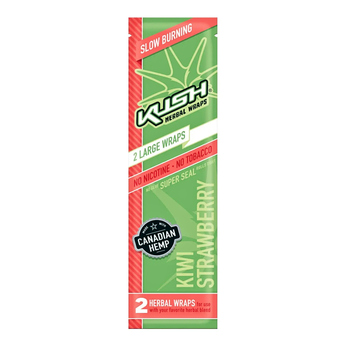 Kush Hemp Wrap Sabor Kiwi Strawberry