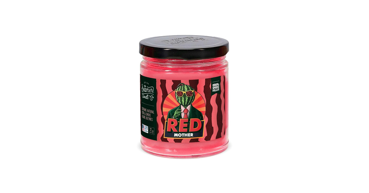 Vela Medium Red Motherf*3k3r - Beamer Candle