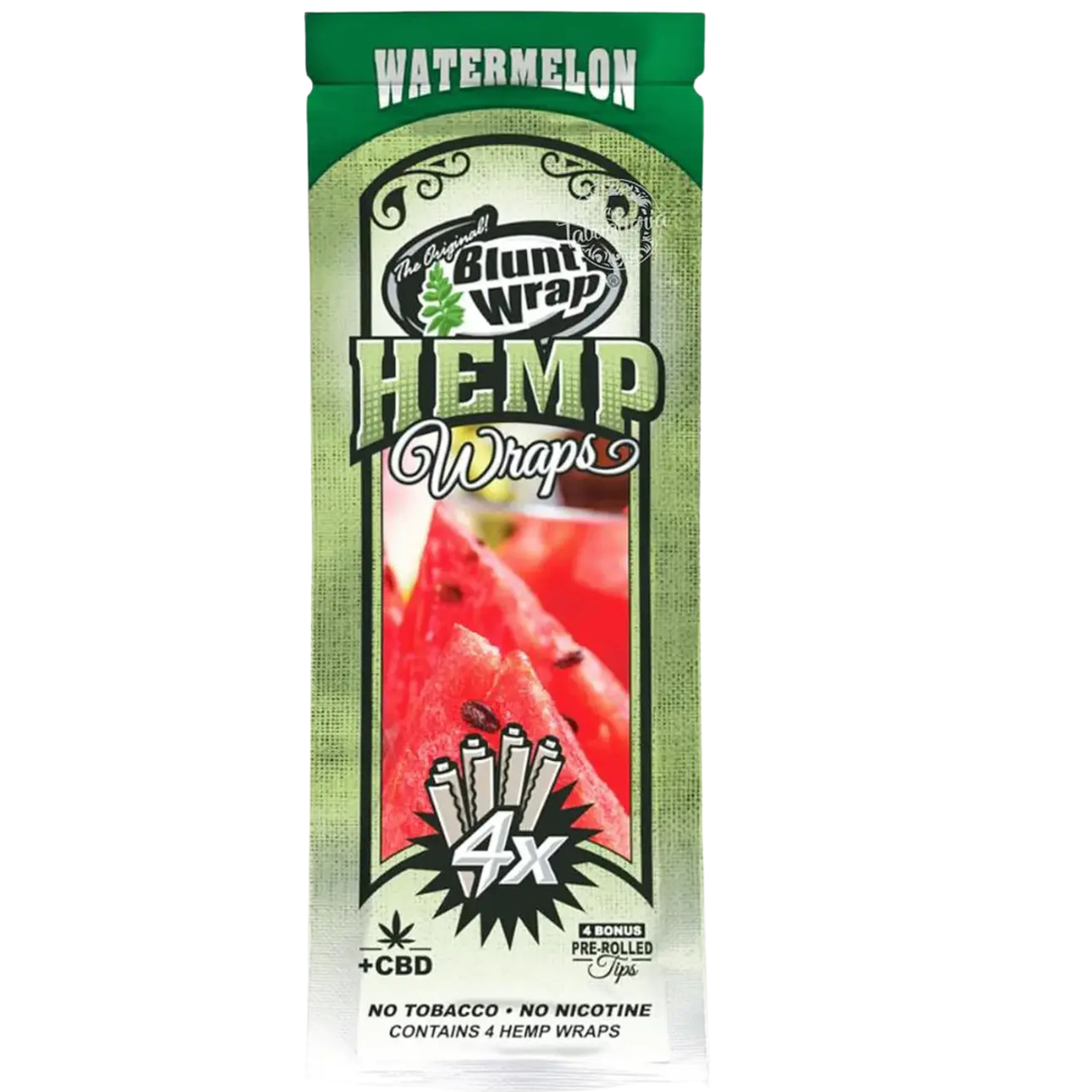 Blunt Hemp Wrap x 4 Sabor Watermelon