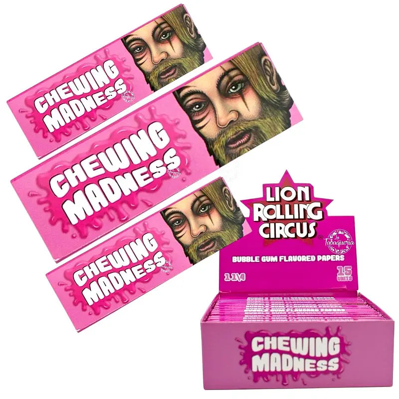Papelillo 1 1/4 Chewing Madness - Lion Rolling Circus