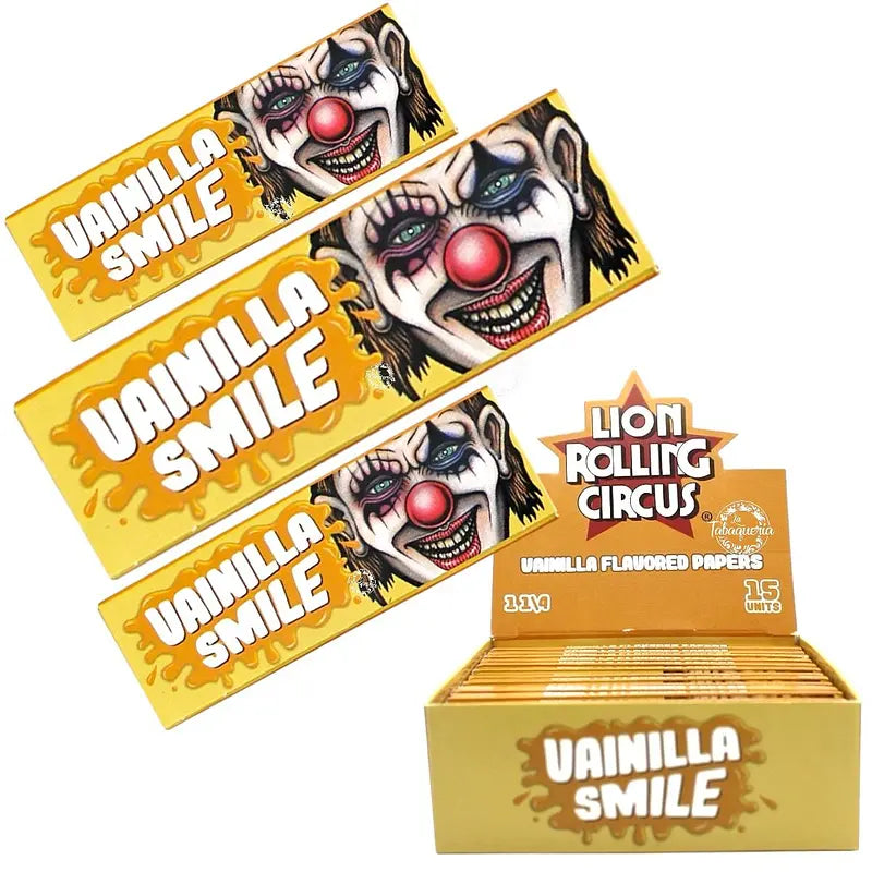 Papelillo 1 1/4 Vainilla Smile - Lion Rolling Circus
