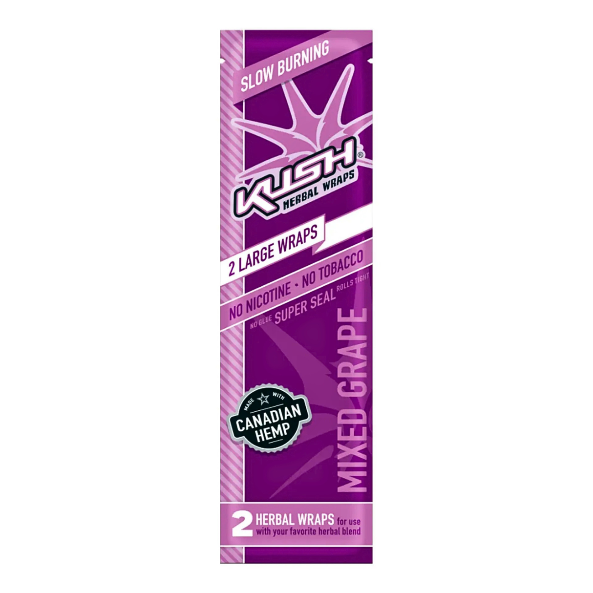 Kush Hemp Wrap Sabor Mixed Grape