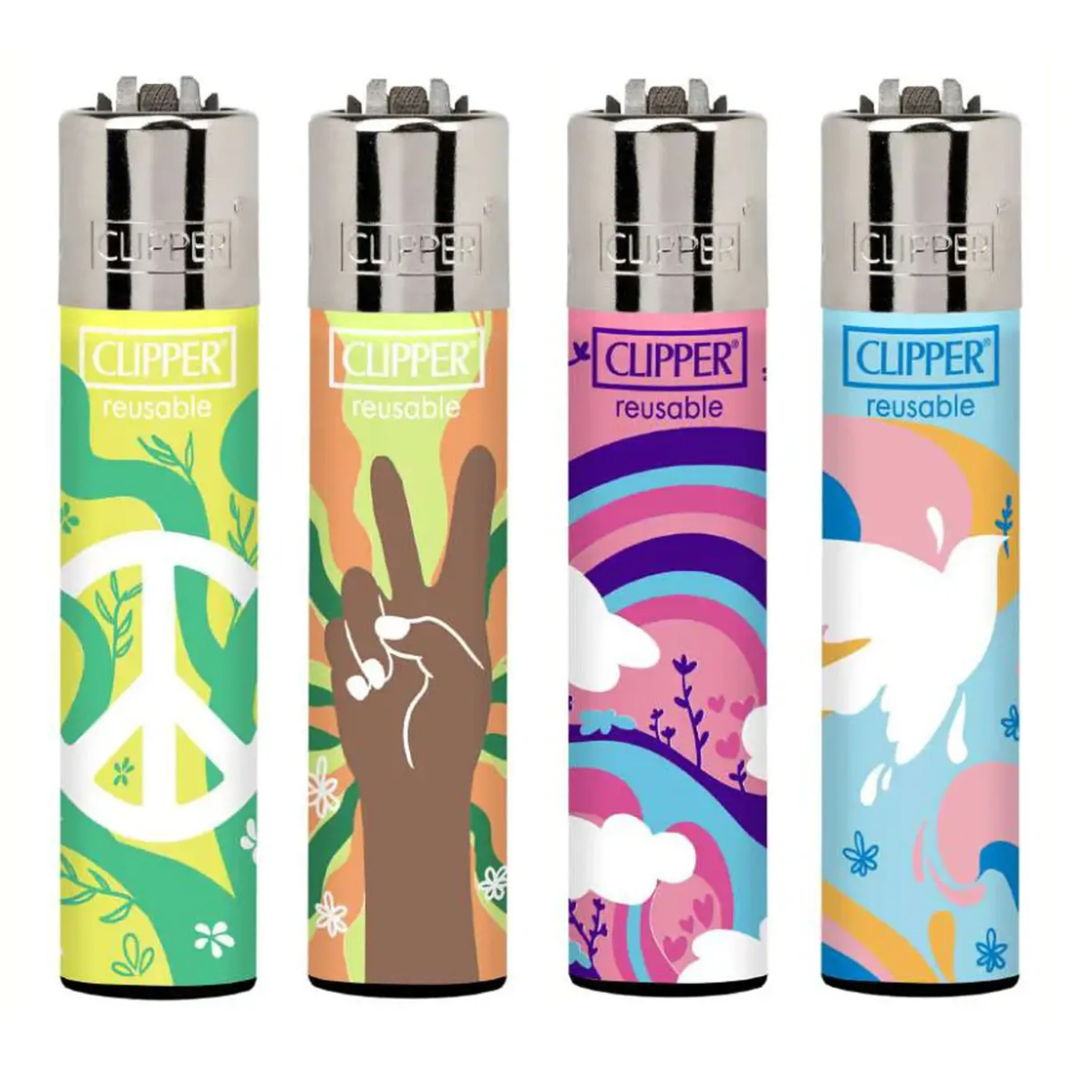 Encendedor Clipper Hippie Peace