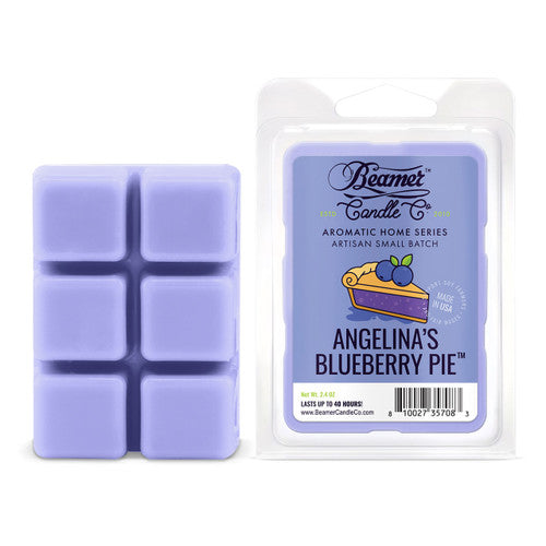 Vela Wax Drop Angelinas Blueberry Pie Edición Limitada - Beamer Candle