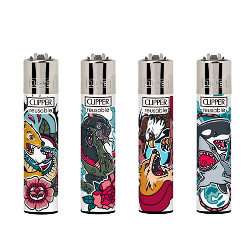 Encendedor Clipper Battle Tatto