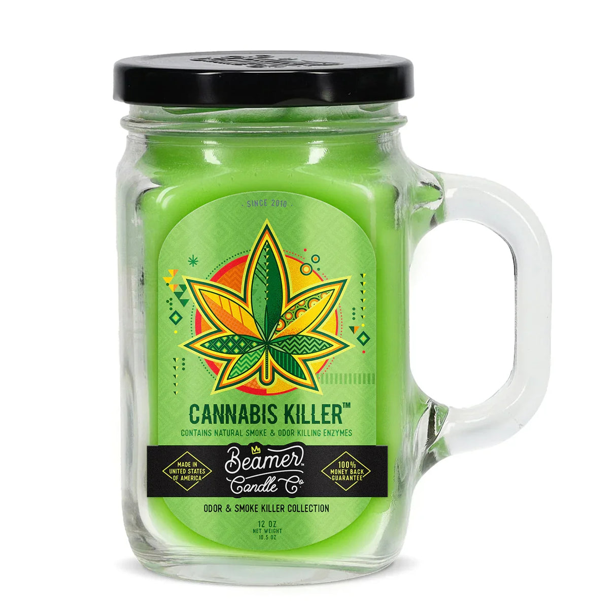 Vela Large Cannabis Killer - Beamer Candle