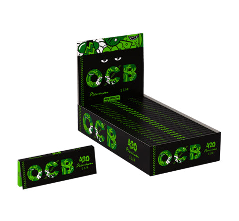 Papelillo Ocb Negro Premium 420 edición limitada 1 1/4