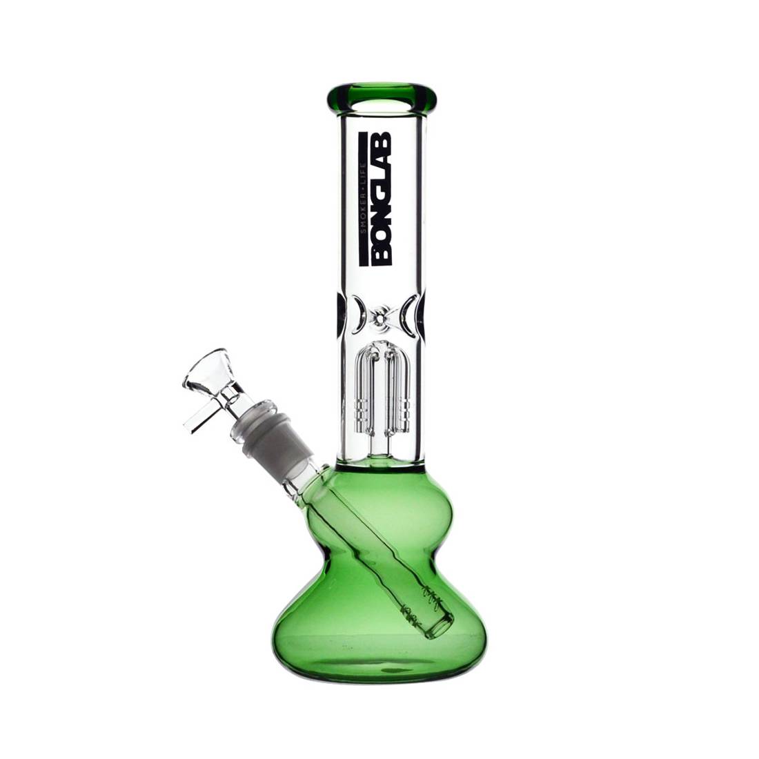 Bong de pyrex W06 Fat Candy de 25 cm Green