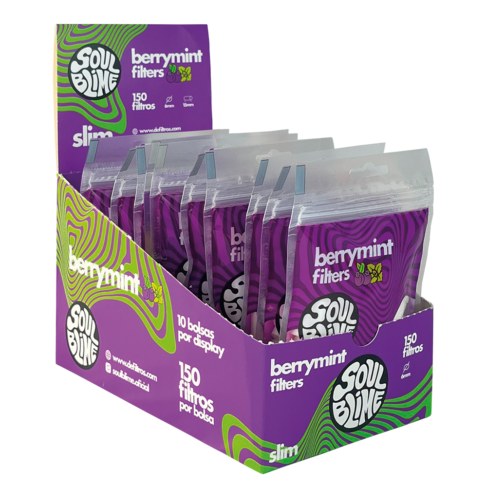 Filtros Slim BerryMint - Soulblime