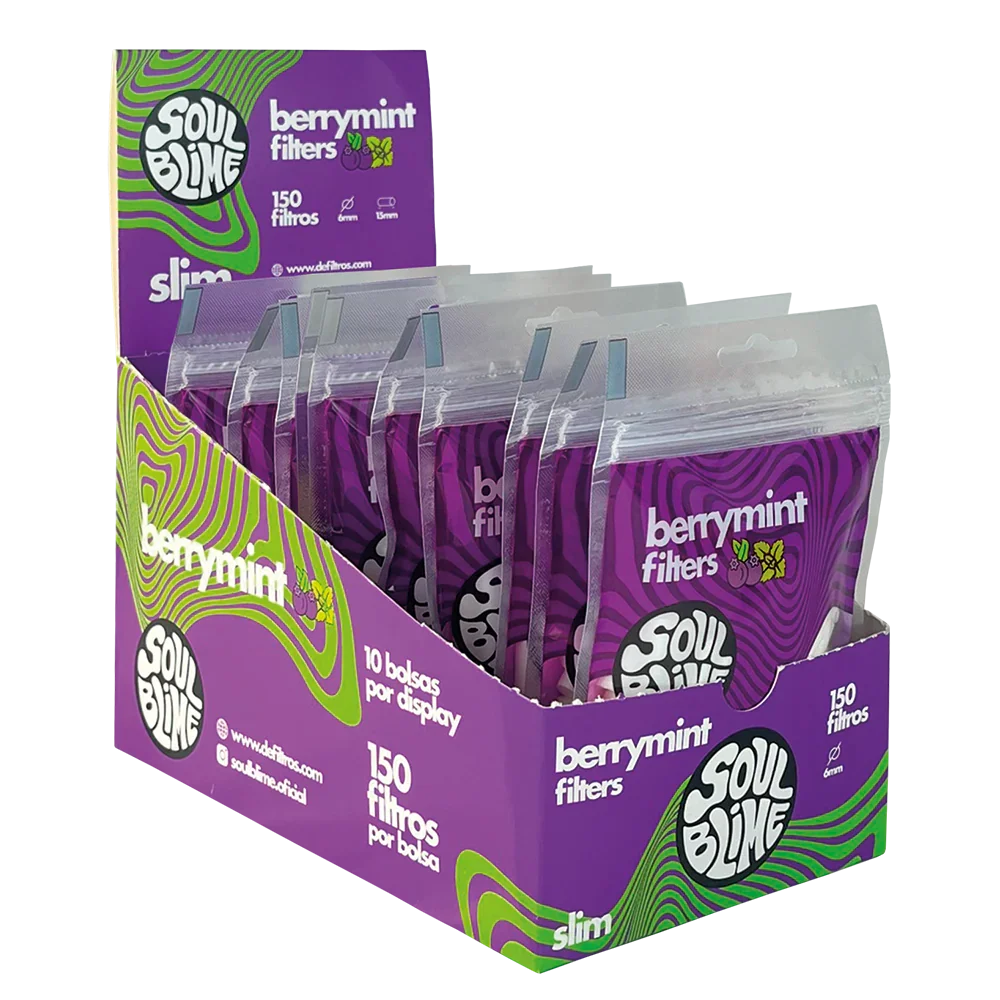 Filtros Slim BerryMint - Soulblime
