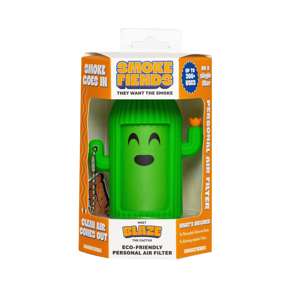 Filtro De Aire Personal Ecologico Blaze The Cactus - Smoke Fiends