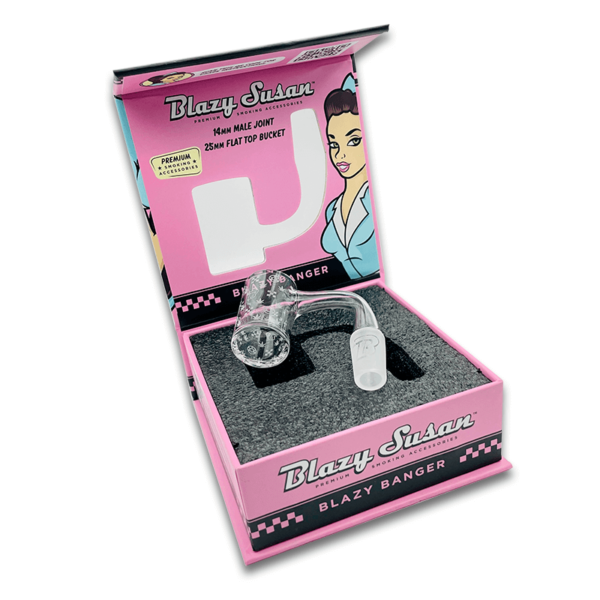 Banger Cuarzo Diseños BS 14Mm Macho - Blazy Susan